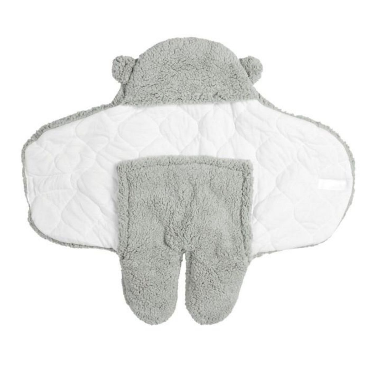 Paris Prix Chancelière Polaire  Ours  76cm Gris