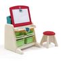 Voir la diapositive 2 : Step2 Bureau 2 en 1 pour enfants