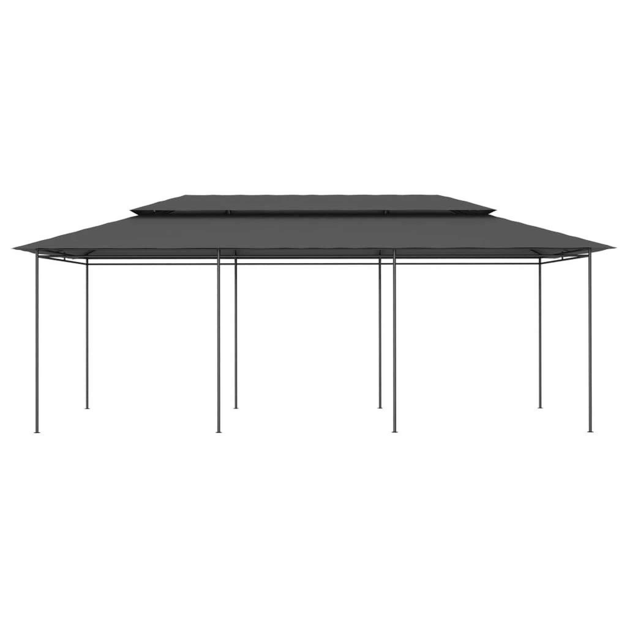 Voir la diapositive 2 : VIDAXL Belvedere 600x298x270 cm Anthracite