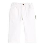 Petit Béguin Pantalon bébé Minaouet. Coloris disponibles : Blanc