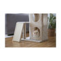 Voir la diapositive 6 : KERBL Arbre a chat 100 cm - ALESSIA - KERBL - Moelleux - Alcôve a deux étages