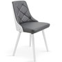 Voir la diapositive 2 : Paris Prix Lot de 2 Chaises Scandinave  Cargo  79cm Gris & Blanc