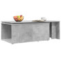 Voir la diapositive 5 : VIDAXL Table basse gris beton 150x50x35 cm bois d'ingenierie