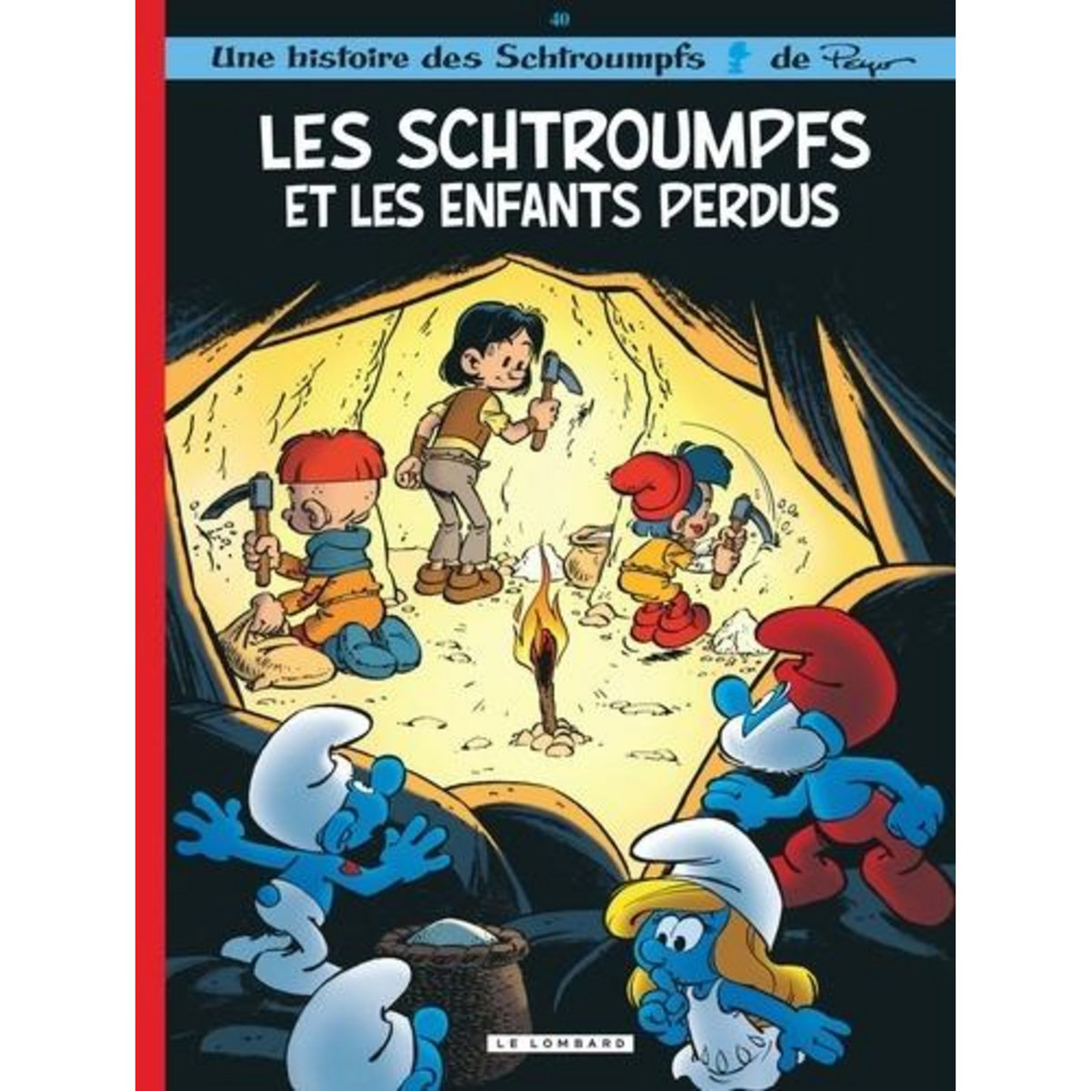 LES SCHTROUMPFS TOME 40 : LES SCHTROUMPFS ET LES ENFANTS PERDUS, Peyo