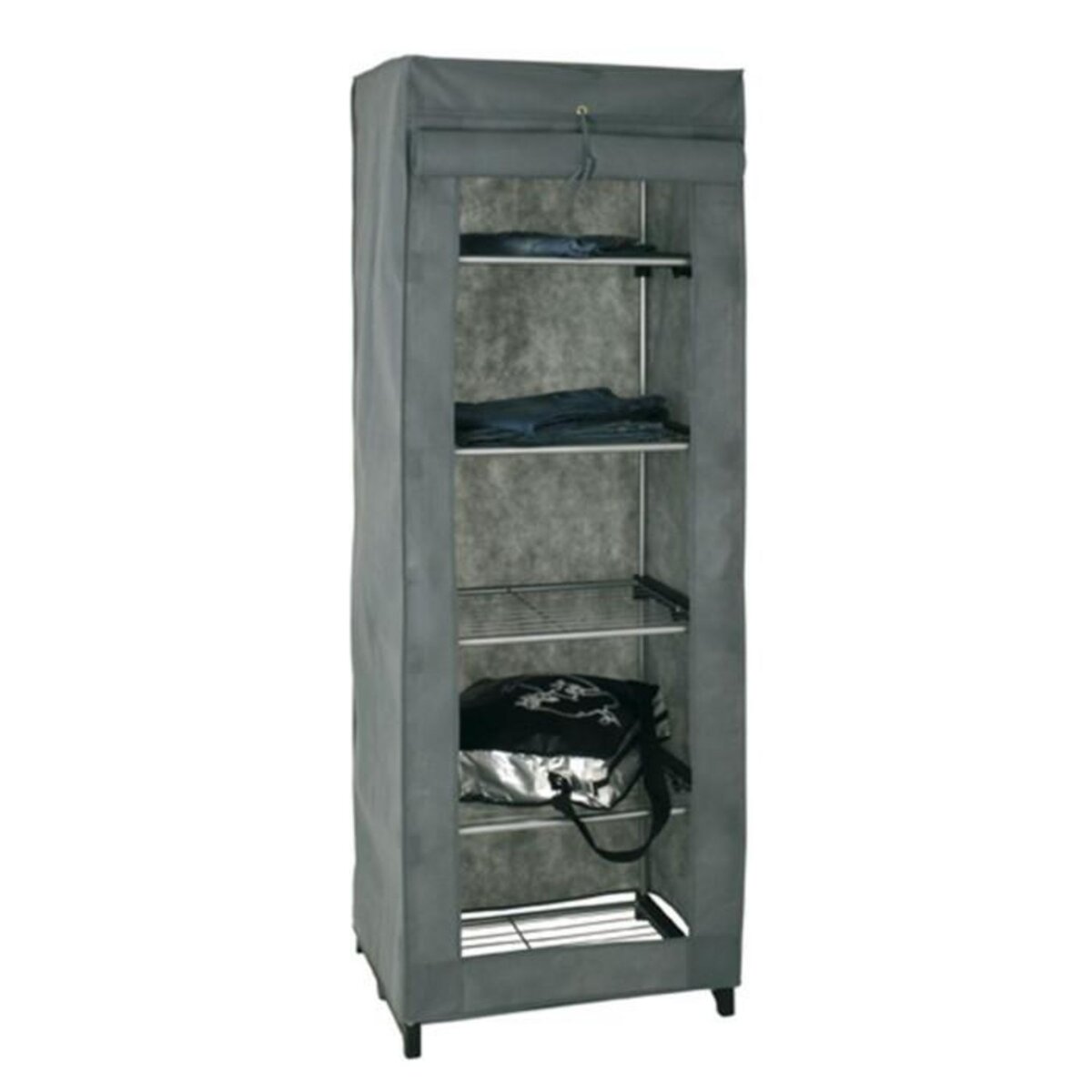 Paris Prix Armoire Penderie Design  Vêtements  60cm Gris