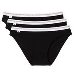 Lacoste X3 Culottes  Femme Lacoste coton stretch. Coloris disponibles : Noir