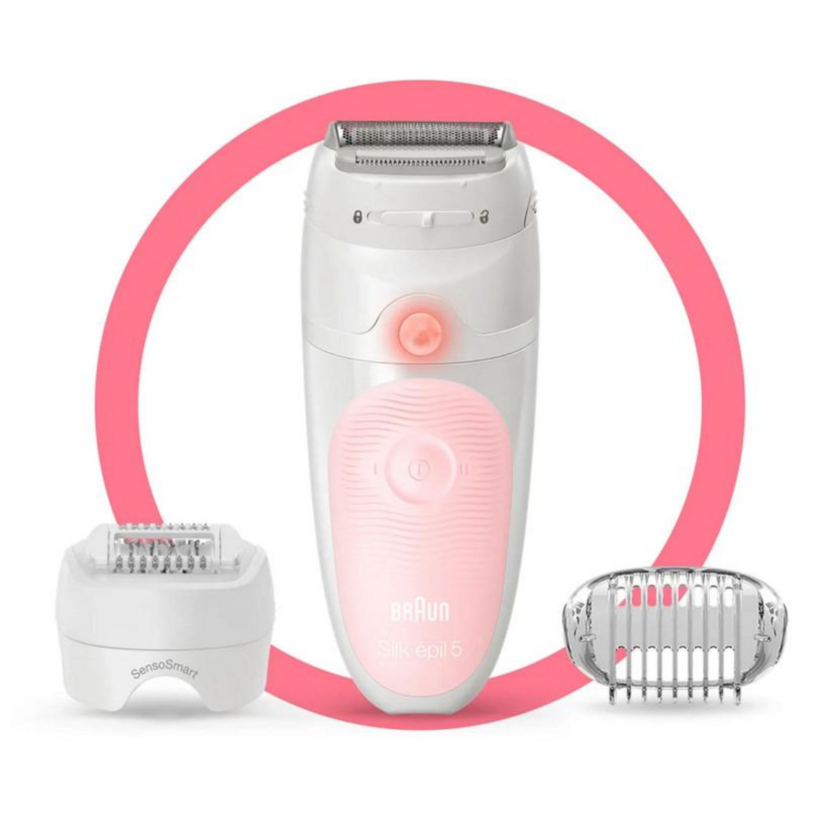 BRAUN Epilateur rechargeable wet & dry + accessoires - ses5620