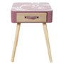 Voir la diapositive 5 : The Home Deco Factory Table de chevet 1 tiroir Madame Princesse