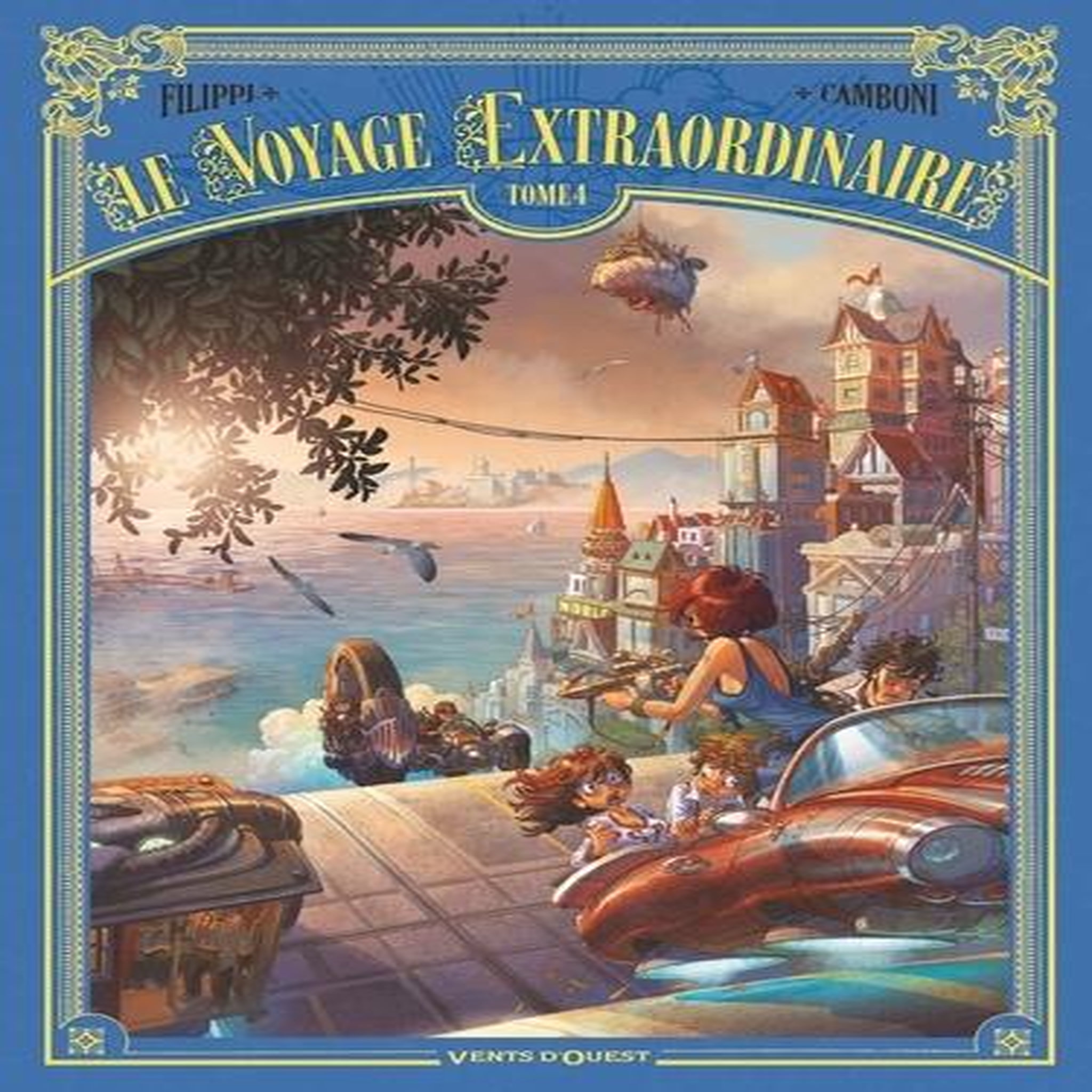 LE VOYAGE EXTRAORDINAIRE TOME 4 : CYCLE 2 - LES ILES MYSTERIEUSES. 1/3, Filippi Denis-Pierre