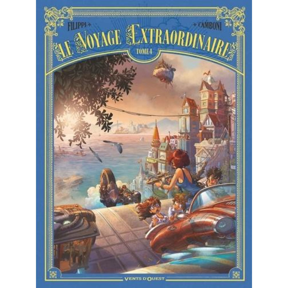 LE VOYAGE EXTRAORDINAIRE TOME 4 : CYCLE 2 - LES ILES MYSTERIEUSES. 1/3, Filippi Denis-Pierre