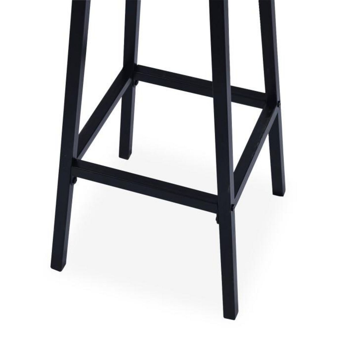 Paris Prix Ensemble Table de Bar & 2 Tabourets  Maynard  120cm Naturel & Noir