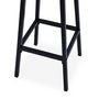 Voir la diapositive 3 : Paris Prix Ensemble Table de Bar & 2 Tabourets  Maynard  120cm Naturel & Noir