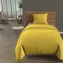 SOLEIL D'OCRE Jeté de lit matelassé 180x220 cm LEO jaune