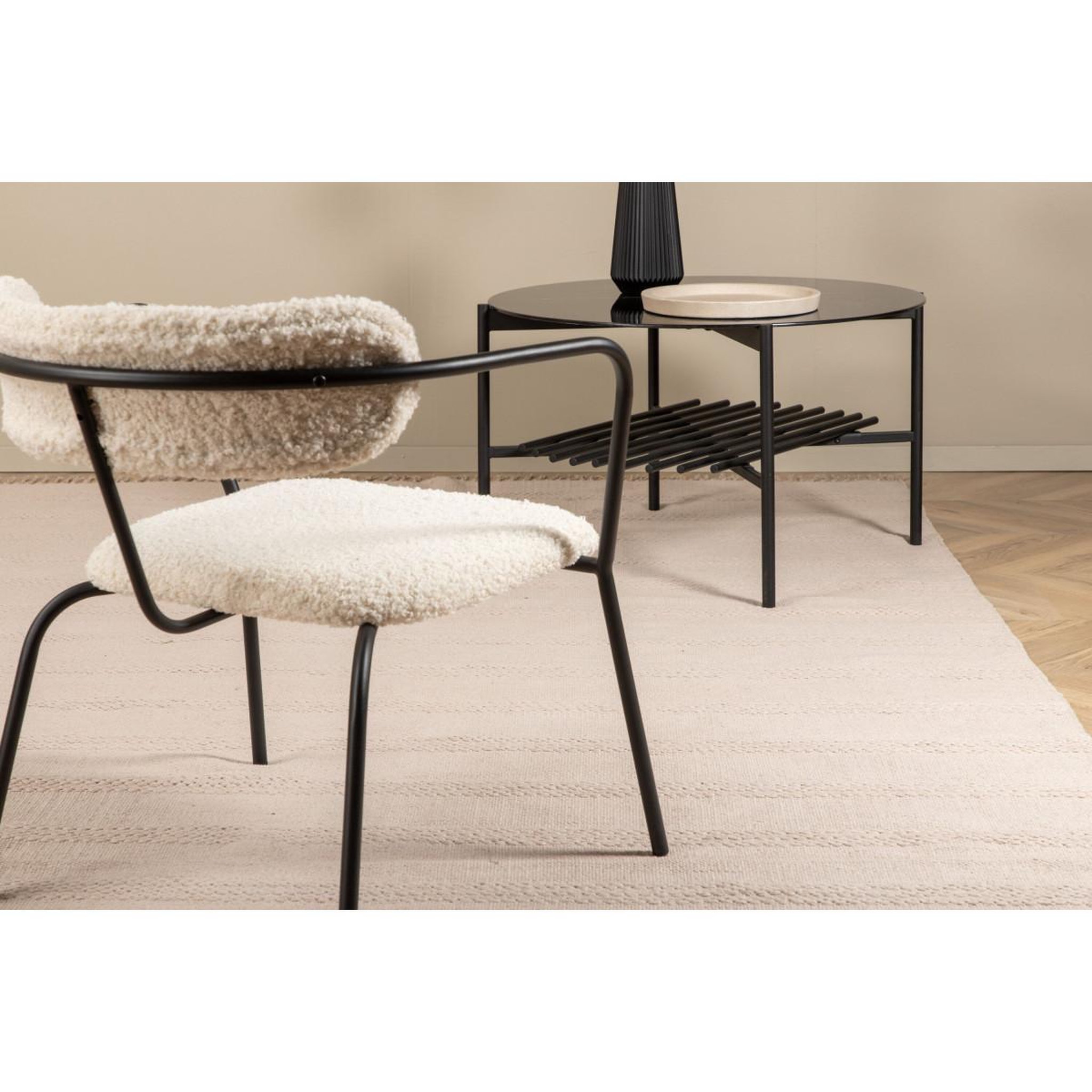 Voir la diapositive 5 : Paris Prix Tapis déco  nico  160x230cm beige