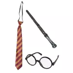 RUBIES Harry Potter - Pack lunettes - Baguette - Cravate