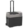 Voir la diapositive 4 : VIDAXL Glacière avec roue et adaptateur noir et gris 30L polypropylène