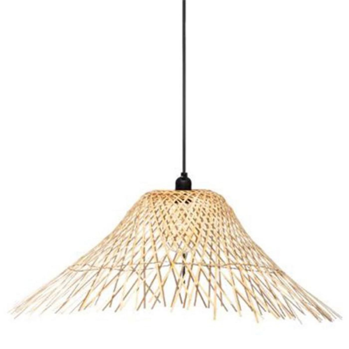 ATMOSPHERA Lampe Suspension Design  Moxa  76cm Naturel