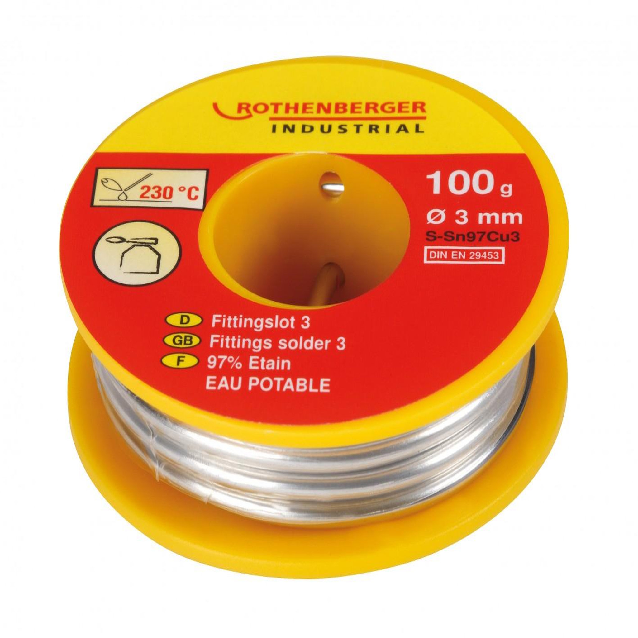 CENTRALE BRICO Bobine etain 97% ROTHENBERGER