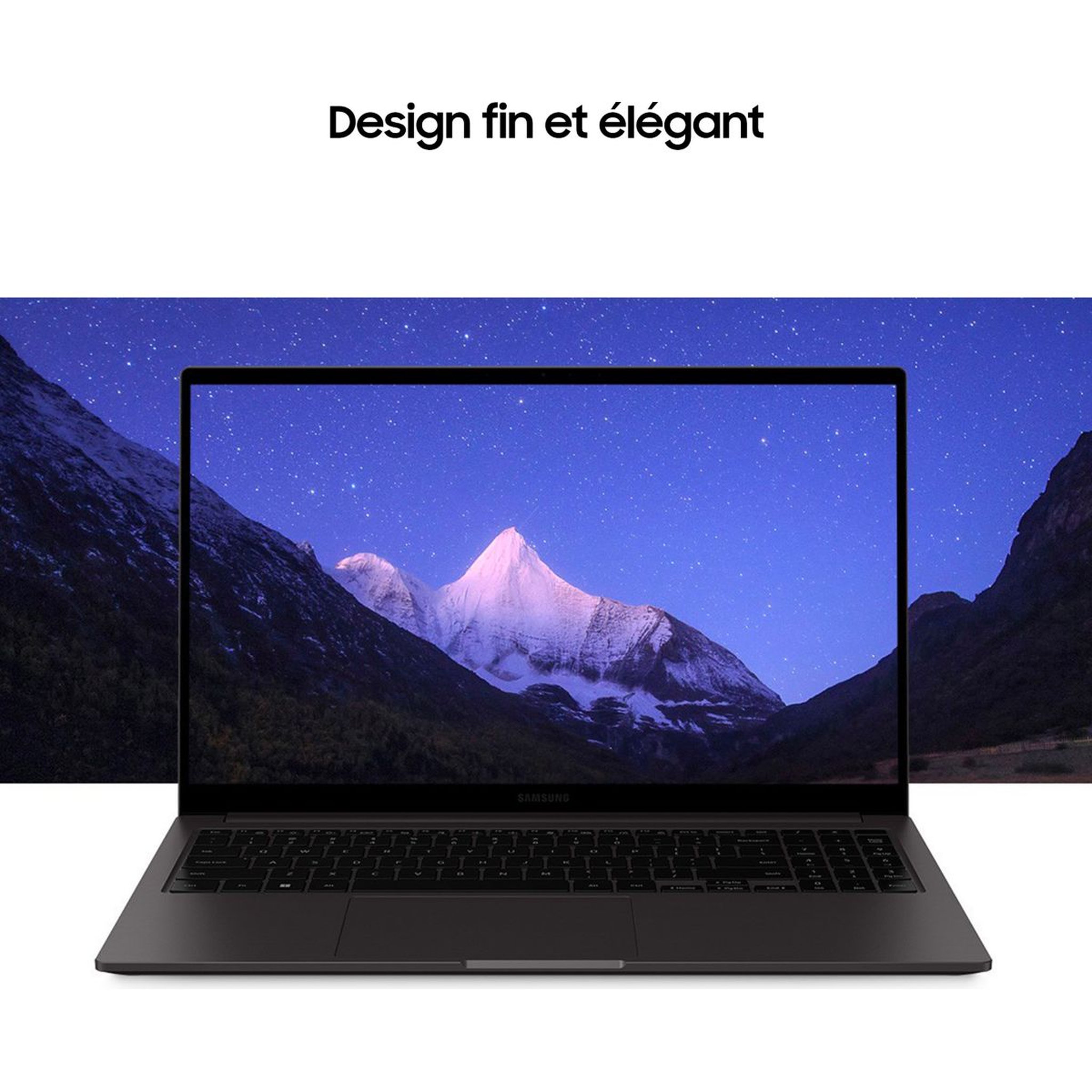 Voir la diapositive 5 : Samsung Ordinateur portable GALAXY BOOK2 15'' i5/8Go/256