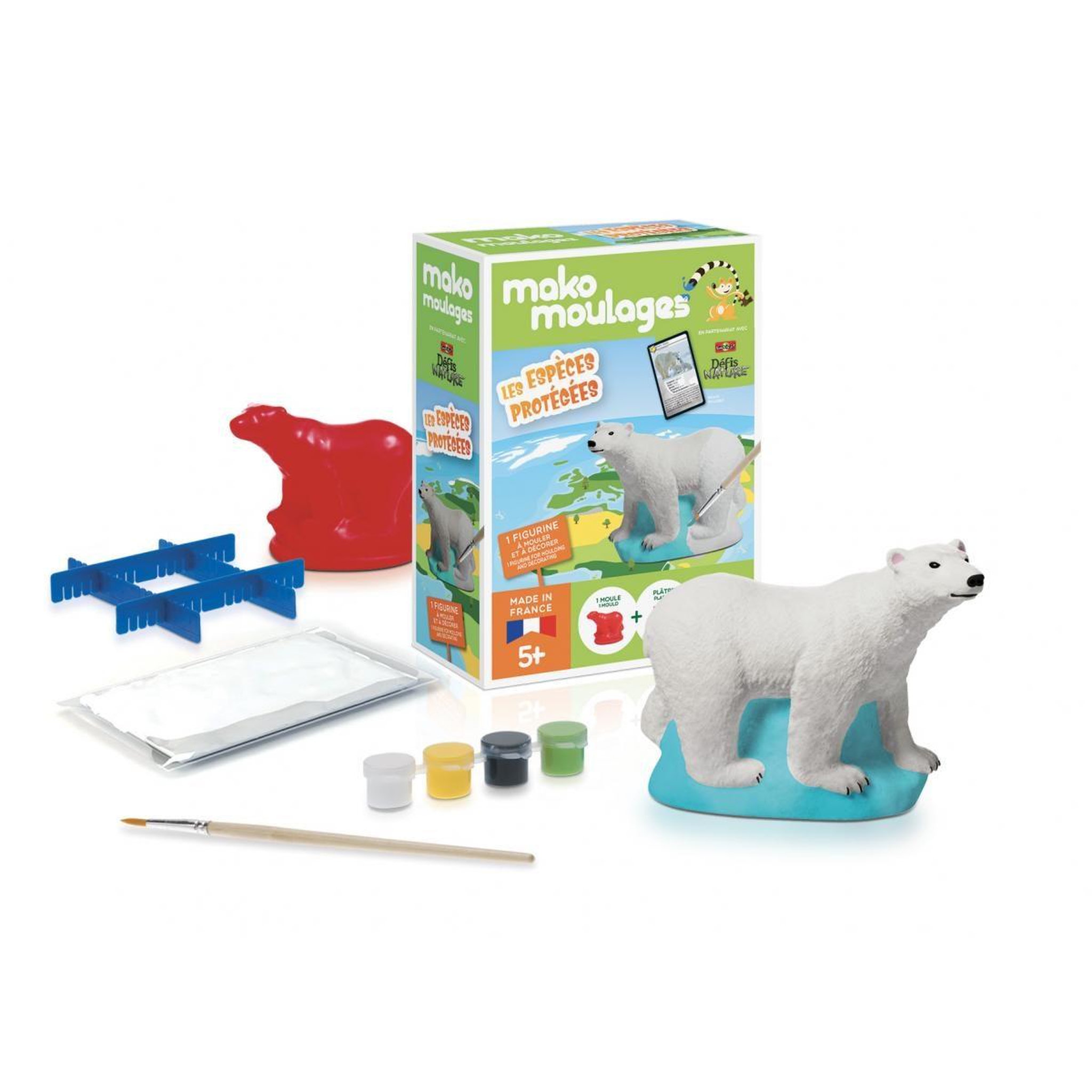 Mako Creations Especes protegees ours polaire