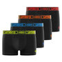 Voir la diapositive 1 : UMBRO Lot de 4 Boxers coton homme uni ceinture