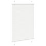 Voir la diapositive 3 : VIDAXL Store plisse blanc 85x100 cm largeur du tissu 84,4 cm polyester