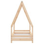 Voir la diapositive 4 : VIDAXL Cadre de lit pour enfant 70x140 cm bois de pin massif