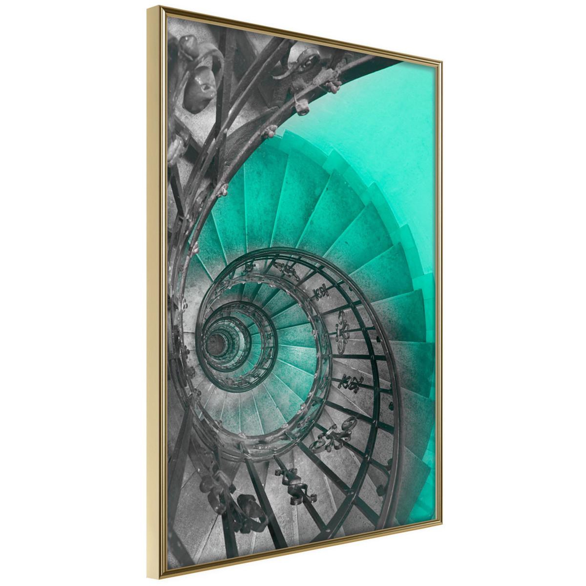 Paris Prix Affiche murale encadrée  stairway to nowhere