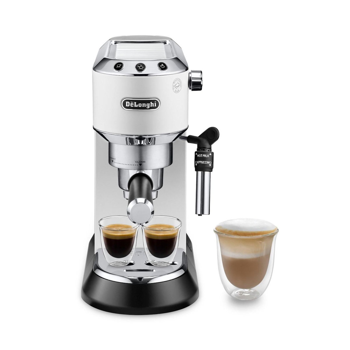 DELONGHI DELONGHI EC 685.W Machine expresso classique Dedica Style - Blanc