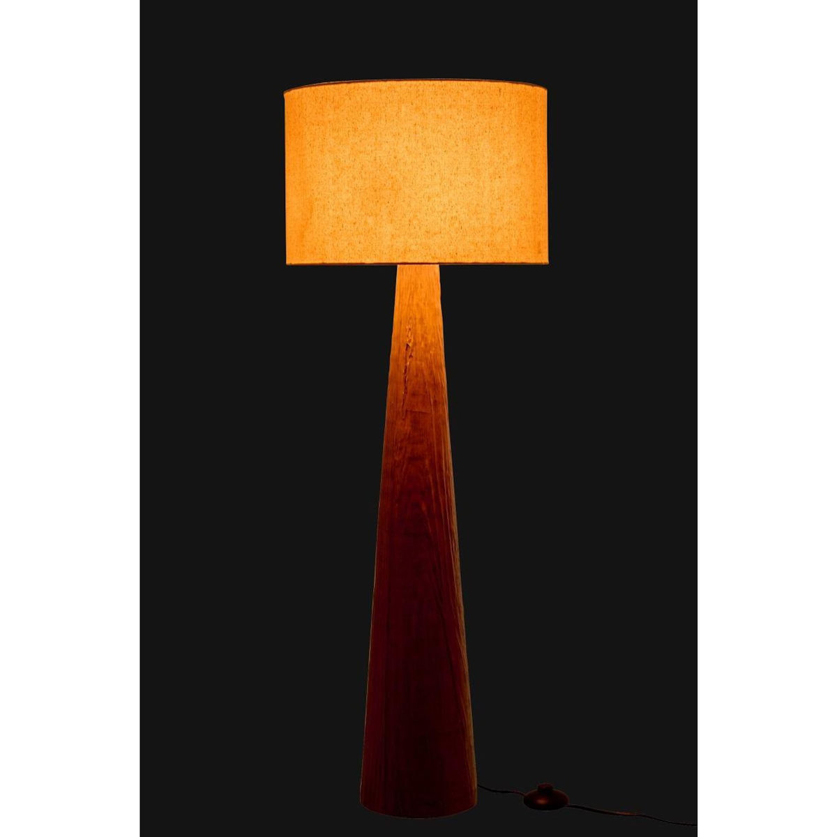 Paris Prix Lampadaire en Céramique  Melina  102cm Marron