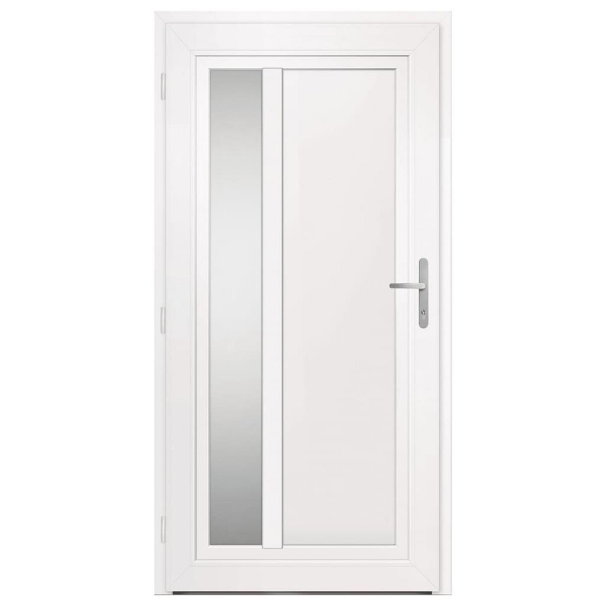 VIDAXL Porte d'entree Blanc 98x200 cm PVC