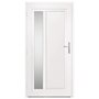 Voir la diapositive 5 : VIDAXL Porte d'entree Blanc 98x200 cm PVC