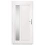 Voir la diapositive 5 : VIDAXL Porte d'entree Blanc 98x200 cm PVC