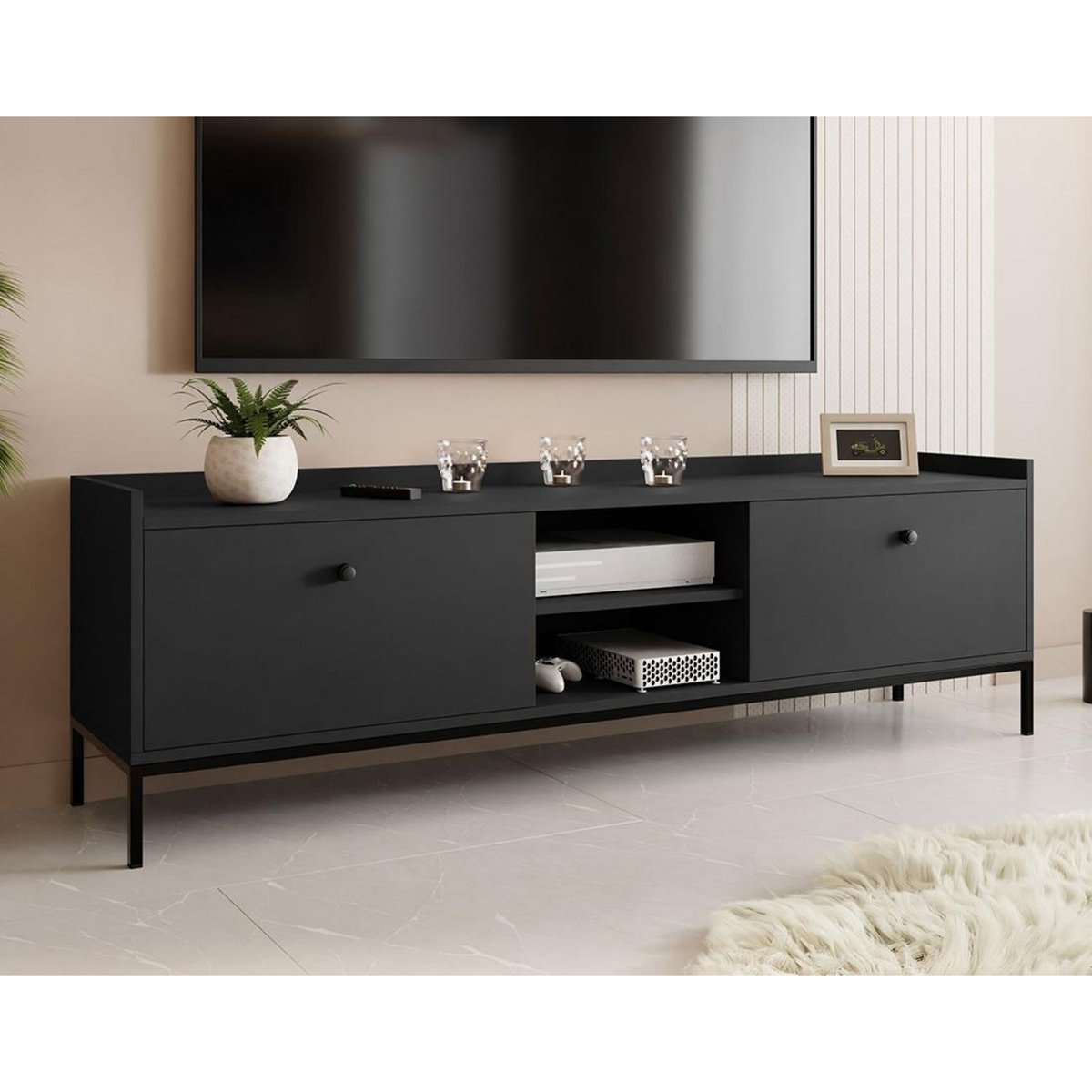 BEST MOBILIER Filipo - meuble tv - 180 cm