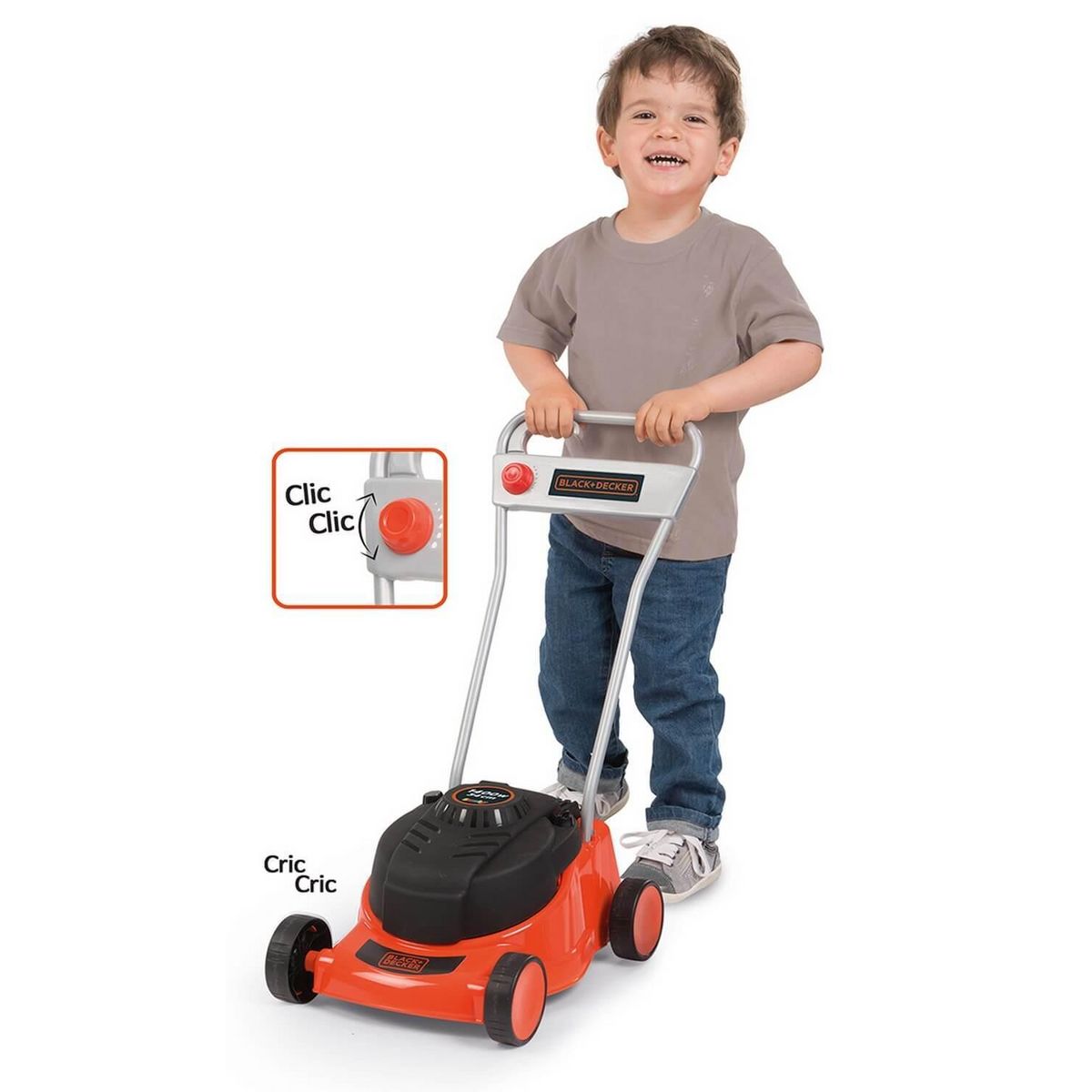 SMOBY Tondeuse Black + Decker