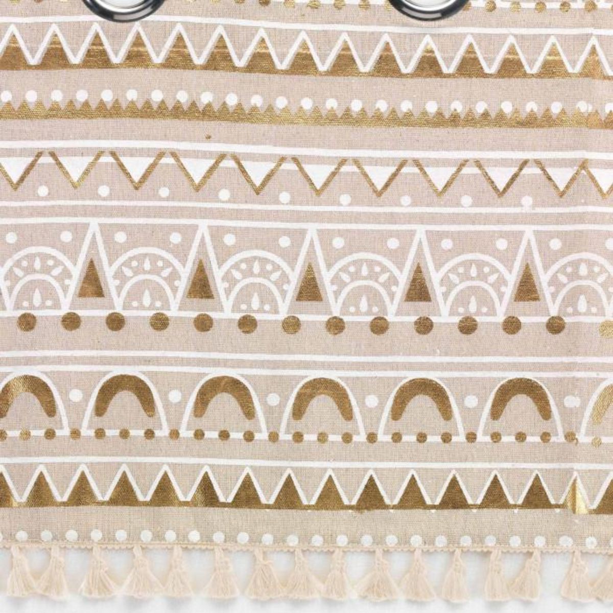 Paris Prix Rideau Voilage à Œillets  Sundore  140x240cm Or