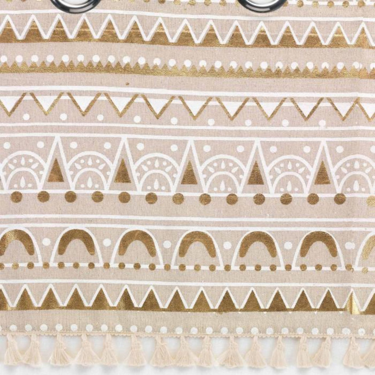 Paris Prix Rideau Voilage à Œillets  Sundore  140x240cm Or