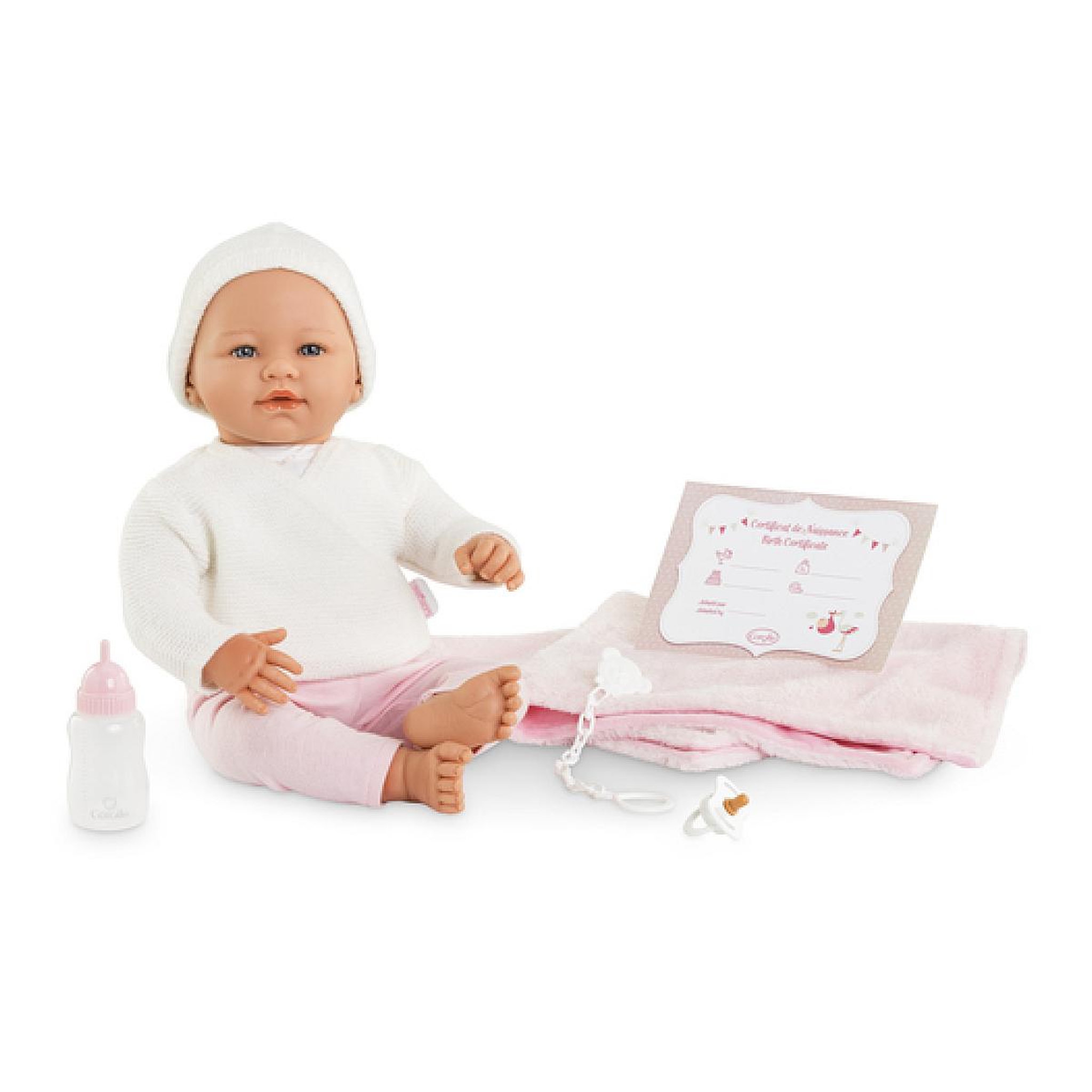 Voir la diapositive 3 : Corolle Mon Grand Poupon Rose 42cm