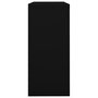 Voir la diapositive 3 : VIDAXL Armoire a portes coulissantes Noir 90x40x90 cm Acier