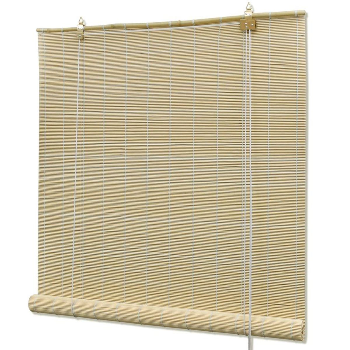 VIDAXL Store a rouleau bambou naturel 150x220 cm