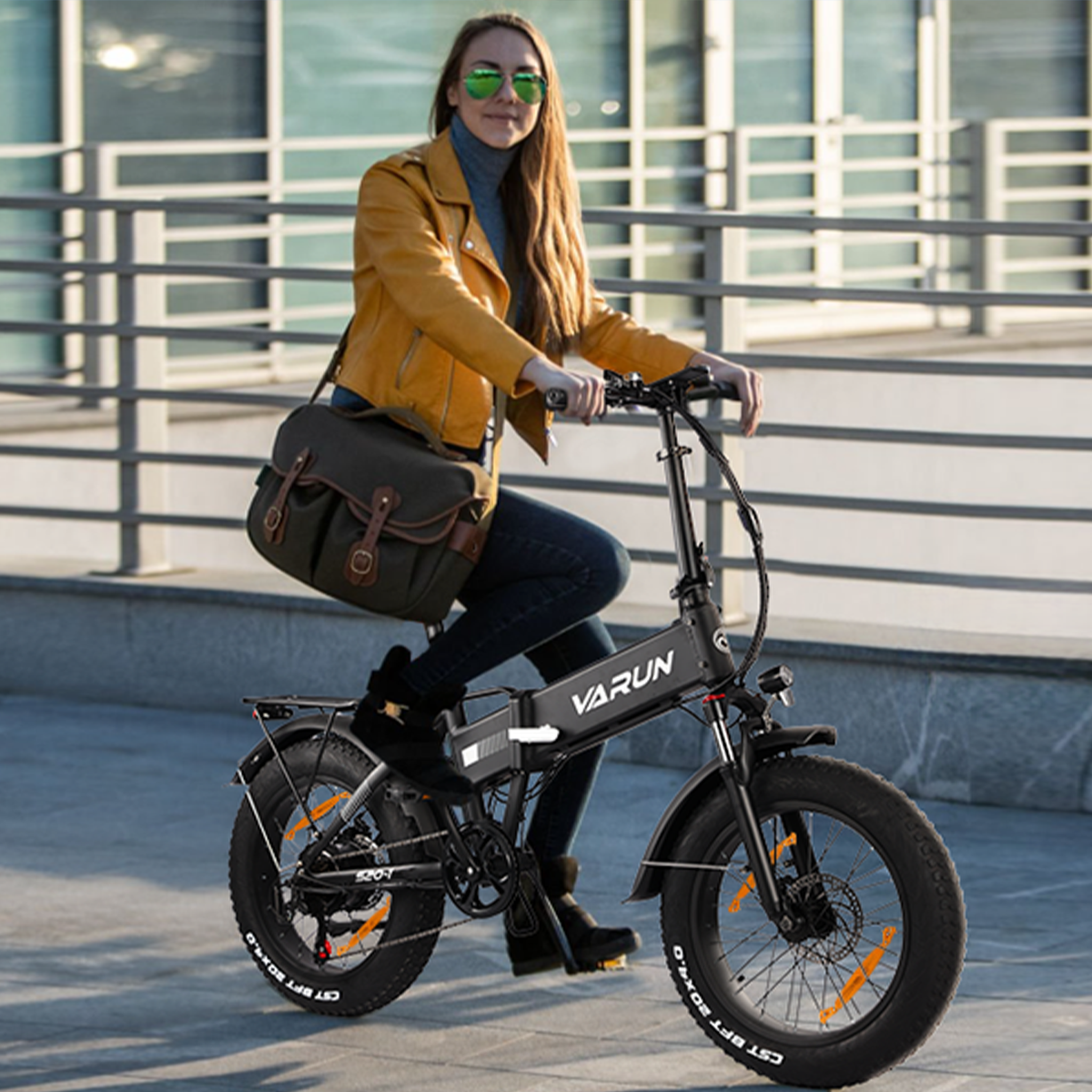 Voir la diapositive 3 : VARUN Vélo électrique urbain pliable varun s20-1