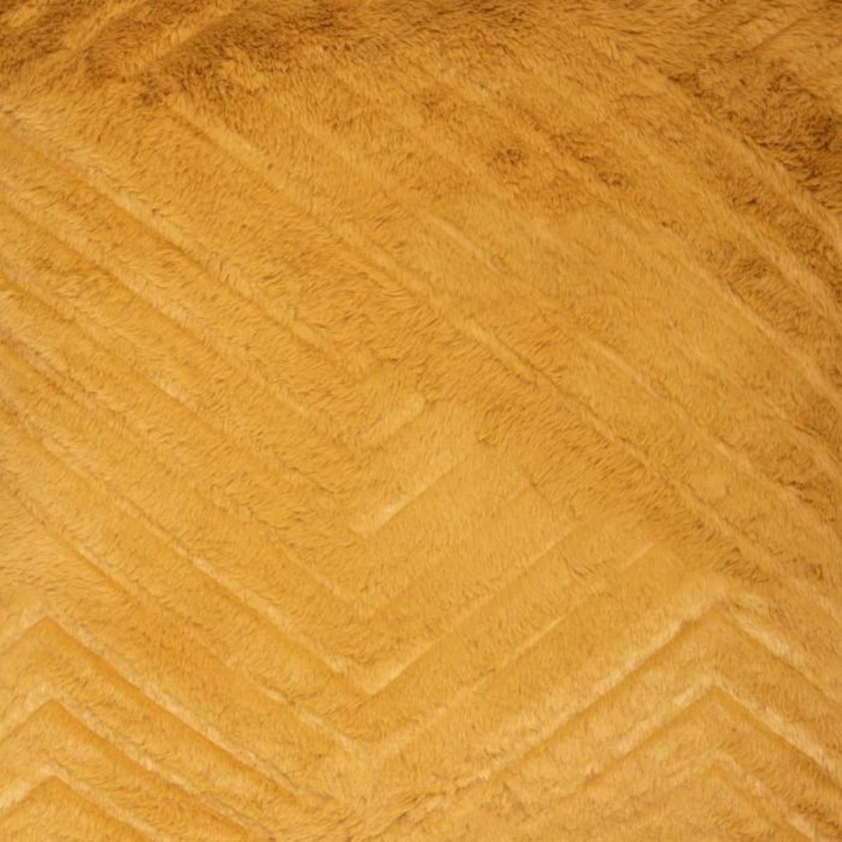 ATMOSPHERA Coussin Déco 3D à Motifs  Four Geo  45x45cm Ocre