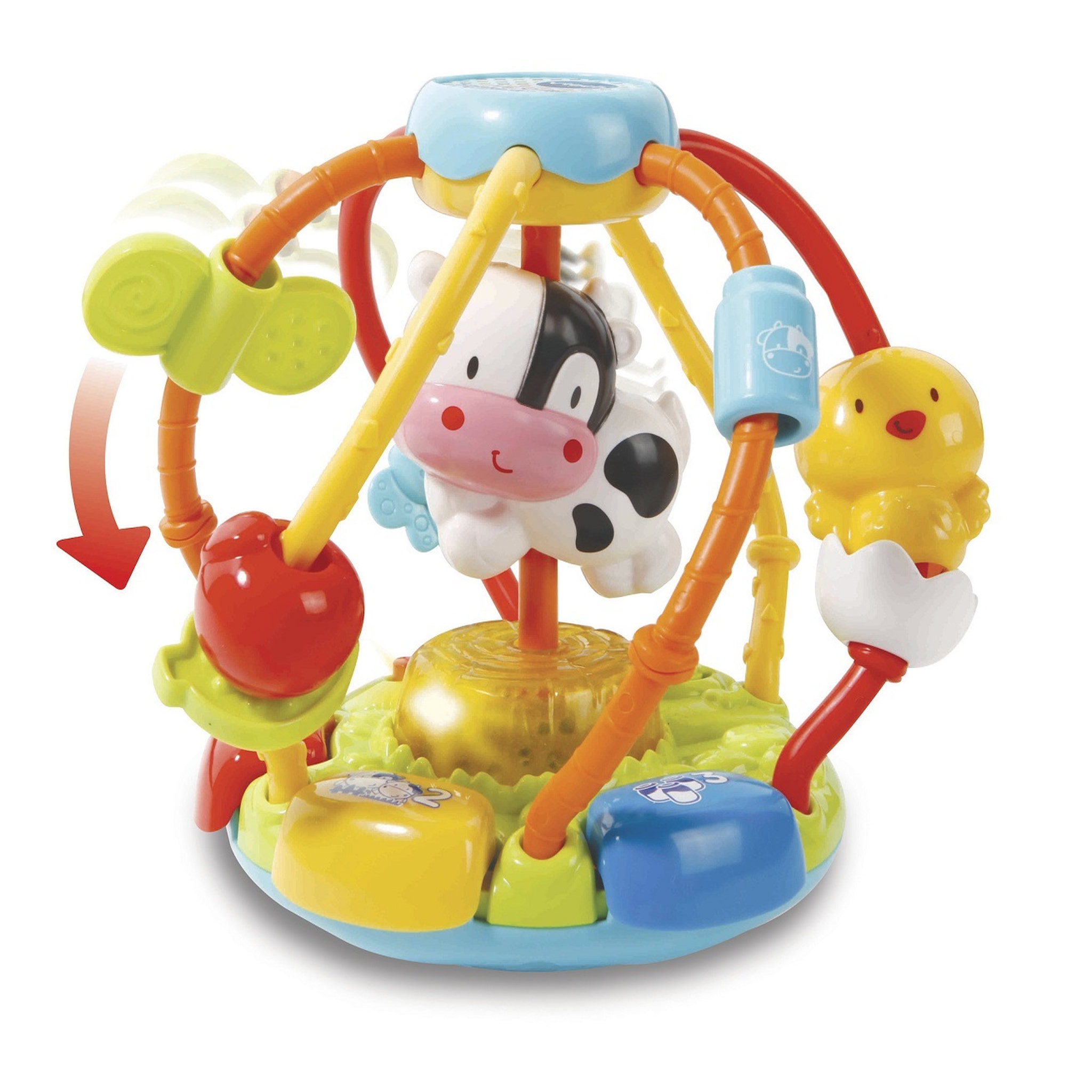Voir la diapositive 1 : VTECH Hochet des p'tits copains Lumi balle