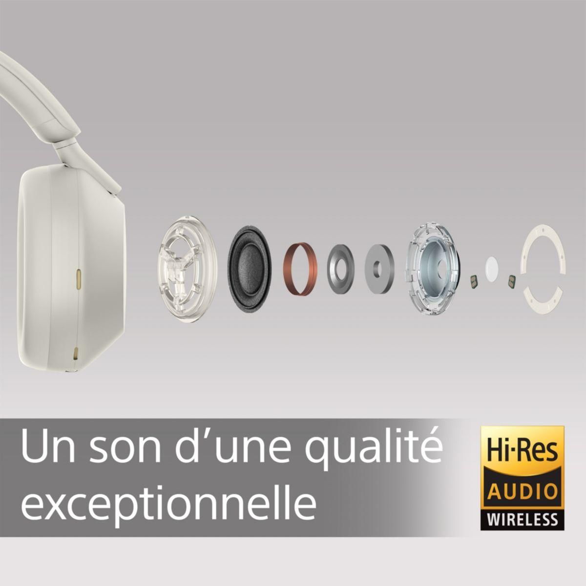 SONY Casque WH-1000XM5 Argent