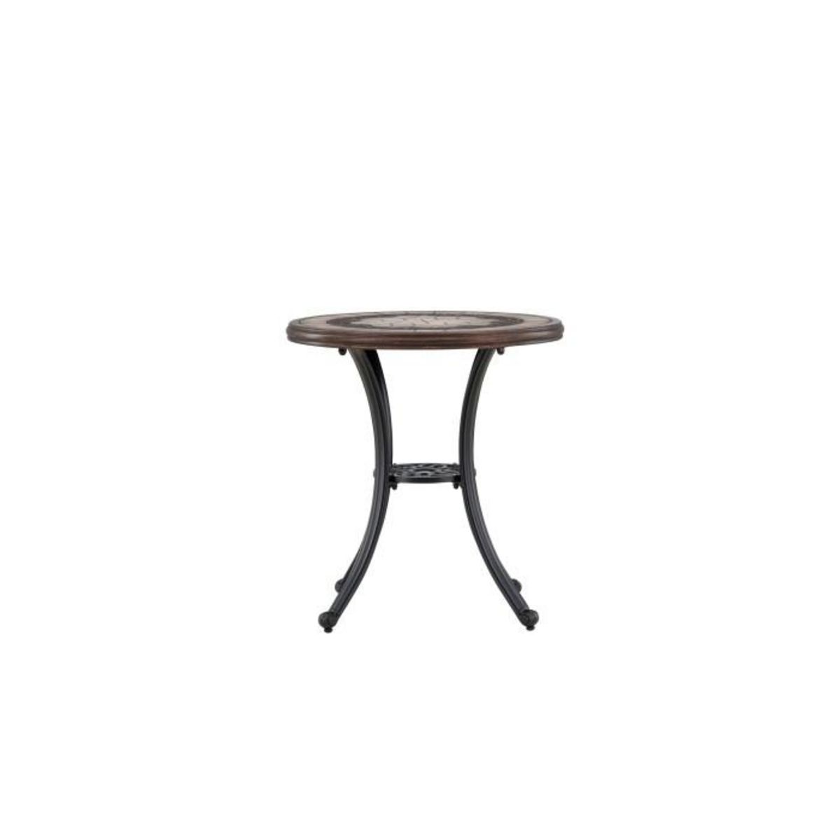 Paris Prix Table d'Appoint de Jardin  Leiria  66cm Marron