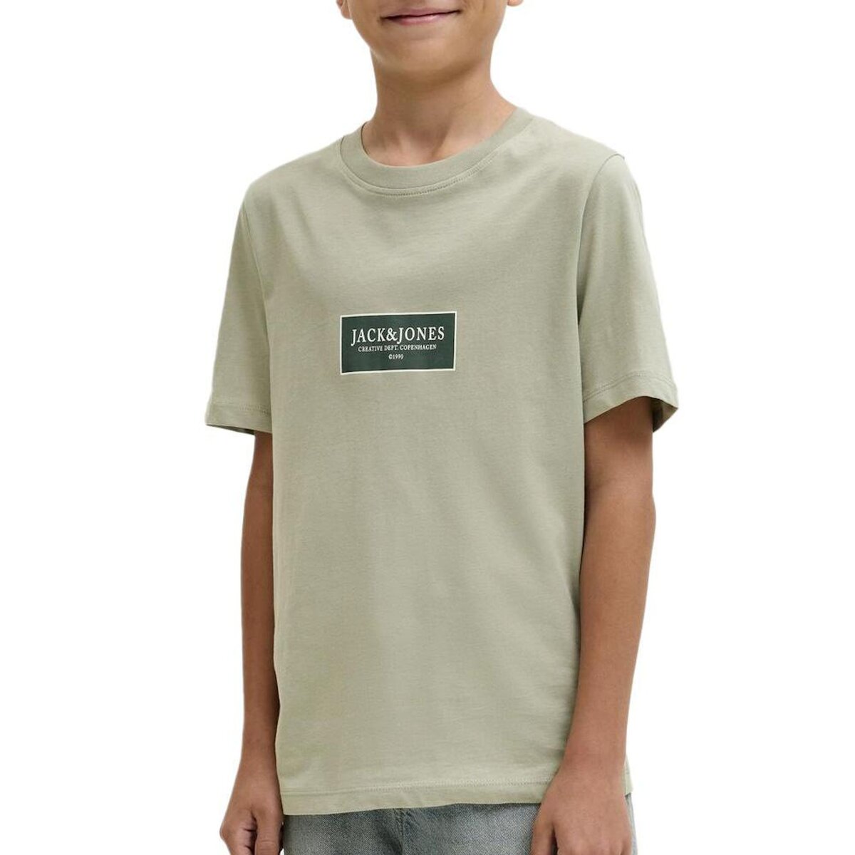 Jack & Jones T Shirt  Pale Garçon Jack & Jones Greene