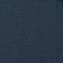 VIDAXL Rideaux occultants aspect lin avec crochets 2pcs Bleu 140x175cm