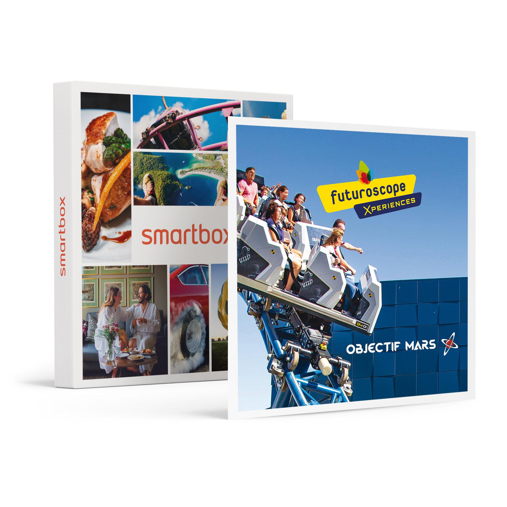 Voir la diapositive 1 : Smartbox Journée au Futuroscope en 2024 : 2 billets adulte - Coffret Cadeau Sport & Aventure