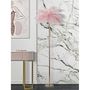 Voir la diapositive 5 : Paris Prix Lampadaire Imitation Plume  Palm  160cm Or & Rose