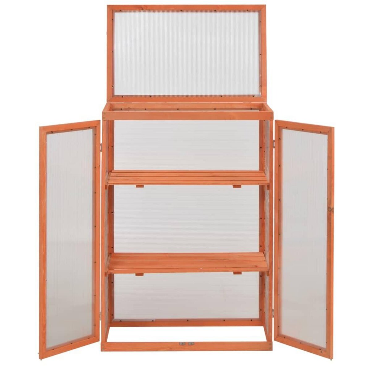 VIDAXL Serre Bois 75x47x109 cm